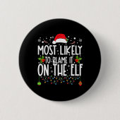 Am wahrscheinlichsten wird es auf dem Elf Santa Fa Button (Vorderseite)