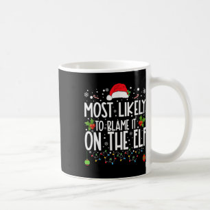 Am wahrscheinlichsten wird es auf dem Elf Santa Fa Kaffeetasse