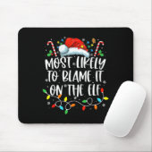 Am wahrscheinlichsten wird es auf dem Elf Santa Fa Mousepad (Mit Mouse)