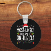 Am wahrscheinlichsten wird es auf dem Elf Santa Fa Schlüsselanhänger (Vorderseite)