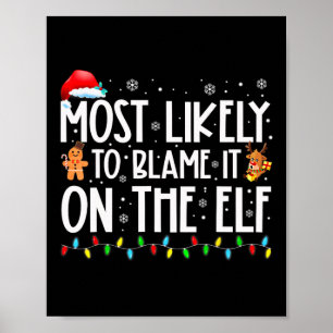 Am wahrscheinlichsten wird es auf der Elf Santa Fa Poster