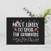 Am wahrscheinlichsten wird es den Großkindern Weih Einladung (Stehend Vorderseite)