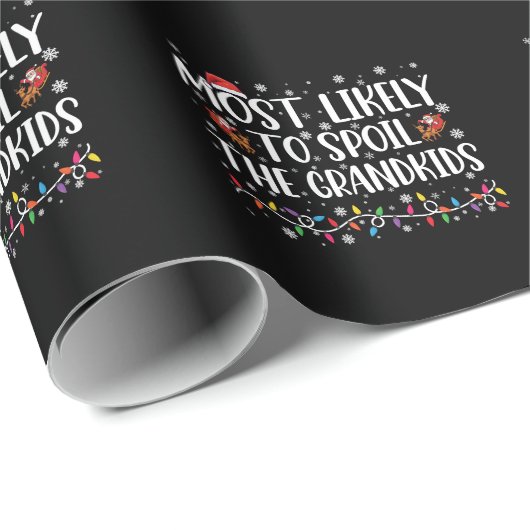 Am wahrscheinlichsten wird es den Großkindern Weih Geschenkpapier (Rolleneckpunkt)