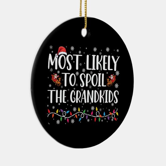 Am wahrscheinlichsten wird es den Großkindern Weih Keramik Ornament (Rechts)