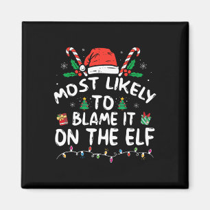 Am wahrscheinlichsten wird es der Elf-Weihnachtsfa Magnet