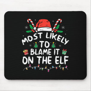 Am wahrscheinlichsten wird es der Elf-Weihnachtsfa Mousepad