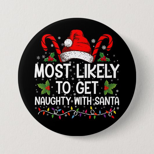Am wahrscheinlichsten wird es mit dem Weihnachtsma Button (Vorderseite)