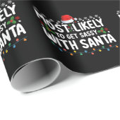 Am wahrscheinlichsten wird es mit Weihnachten Holi Geschenkpapier (Rolleneckpunkt)