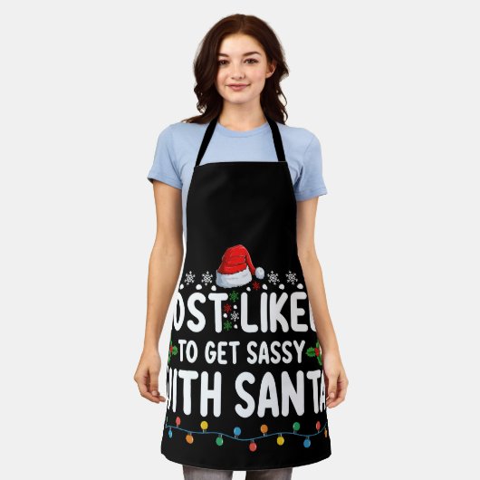 Am wahrscheinlichsten wird es mit Weihnachten Holi Schürze (Getragen)