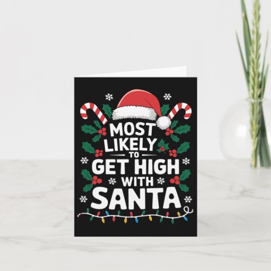 Am wahrscheinlichsten wird es mit Weihnachten - Sp Karte (Vorderseite)