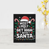 Am wahrscheinlichsten wird es mit Weihnachten - Sp Karte (Gelbe Blume)