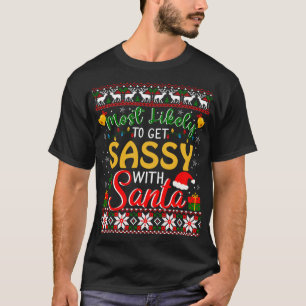 Am wahrscheinlichsten wird es mit Weihnachten Spaß T-Shirt