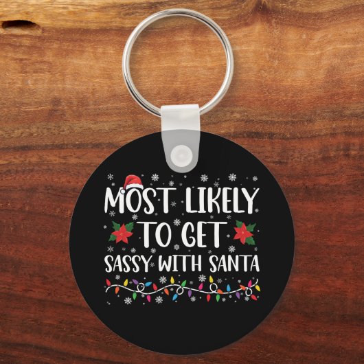 Am wahrscheinlichsten wird es mit Weihnachten Weih Schlüsselanhänger (Vorderseite)