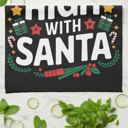 Am wahrscheinlichsten wird es mit Weihnachtsmatte  Geschirrtuch (Gefaltet)