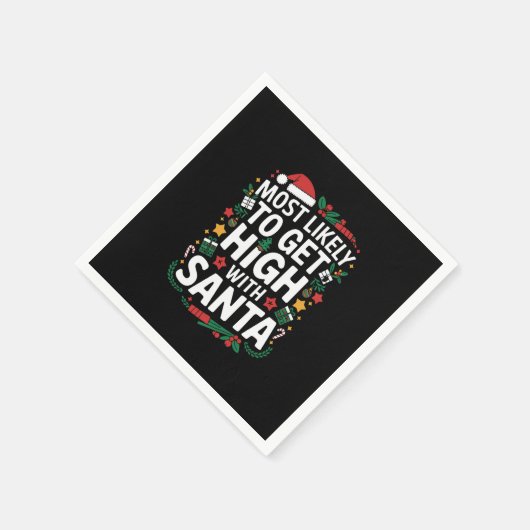 Am wahrscheinlichsten wird es mit Weihnachtsmatte Serviette (Ecke)