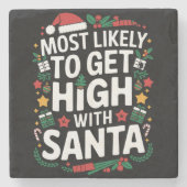 Am wahrscheinlichsten wird es mit Weihnachtsmatte Steinuntersetzer (Vorderseite)