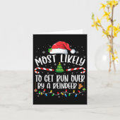 Am wahrscheinlichsten wird es von einer Rentierin  Karte (Gelbe Blume)