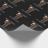 Am wahrscheinlichsten wird es Weihnachts-ziehen Ra Geschenkpapier (Ecke)