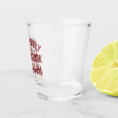 Am wahrscheinlichsten wird es zu Weihnachten Betru Schnapsglas (Rechts)