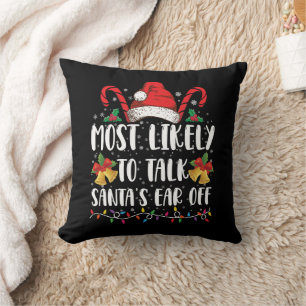Am wahrscheinlichsten wird Familie Xmas von Santas Kissen