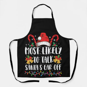 Am wahrscheinlichsten wird Familie Xmas von Santas Schürze