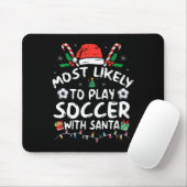 Am wahrscheinlichsten wird Fußball mit der Weihnac Mousepad (Mit Mouse)