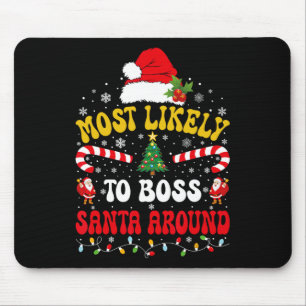 Am wahrscheinlichsten wird man den Weihnachtsmann Mousepad