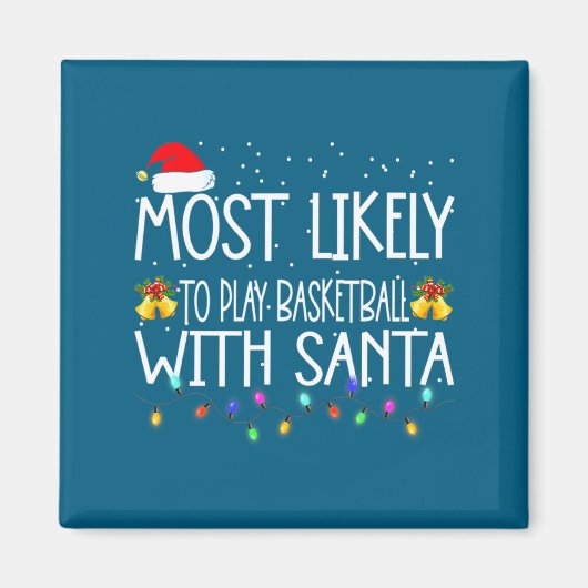 Am wahrscheinlichsten wird mit Santa Boys Men Bask Magnet (Vorne)