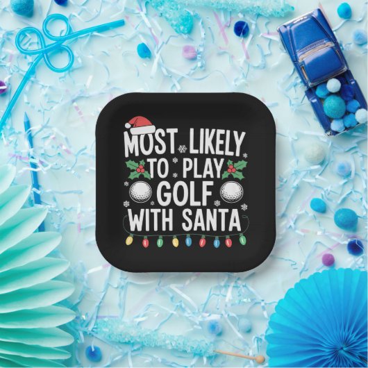 Am Wahrscheinlichsten wird mit Santa Family Xmas G Pappteller (Party)