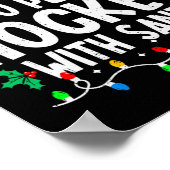 Am Wahrscheinlichsten Wird Mit Santa Matching Chr Poster (Ecke)