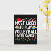 Am wahrscheinlichsten wird mit Santa Matching Voll Karte (Gelbe Blume)