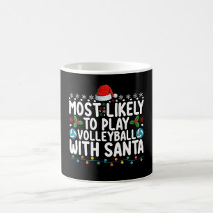 Am wahrscheinlichsten wird mit Santa Weihnachten V Kaffeetasse