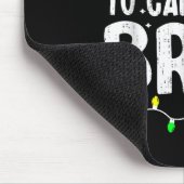 Am wahrscheinlichsten wird Santa Bruh Christmas Ma Mousepad (Ecke)