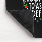 Am wahrscheinlichsten wird Santa gefragt, ein gute Mousepad (Ecke)