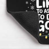 Am wahrscheinlichsten wird Santa gefragt, ein gute Mousepad (Ecke)