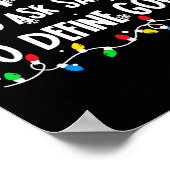 Am wahrscheinlichsten wird Santa gefragt, ein gute Poster (Ecke)