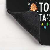 Am Wahrscheinlichsten wird Santa's Kekse essen Fam Mousepad (Ecke)