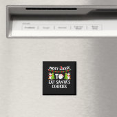 Am Wahrscheinlichsten wird Santas Kekse essen Fami Magnet (In Situ (Geschirrspüler))