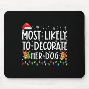 Am Wahrscheinlichsten wird sie ihre Hundfamilie zu Mousepad