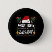 Am wahrscheinlichsten wird sie mit der Santa Match Button (Vorderseite)