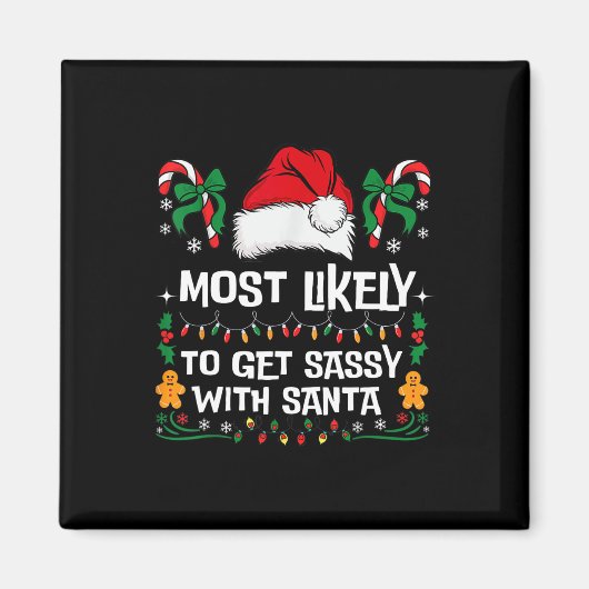 Am wahrscheinlichsten wird sie mit der Santa Match Magnet (Vorne)