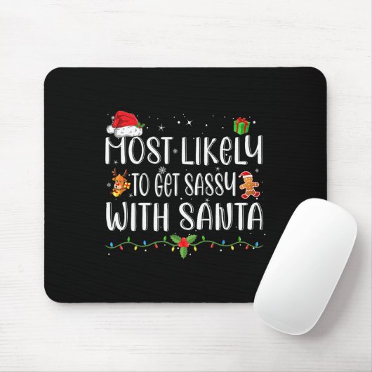 Am wahrscheinlichsten wird sie mit Santa Matching Mousepad (Mit Mouse)