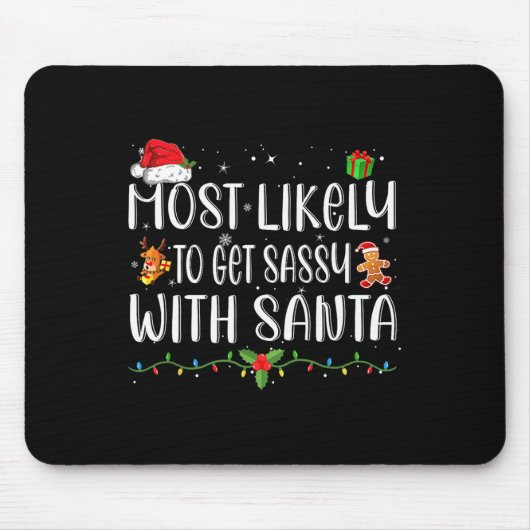 Am wahrscheinlichsten wird sie mit Santa Matching Mousepad (Vorne)