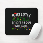 Am wahrscheinlichsten wird sie mit Santa Matching  Mousepad (Mit Mouse)