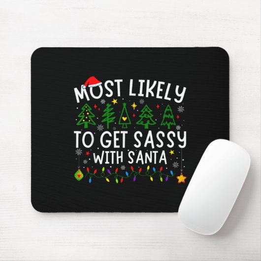 Am wahrscheinlichsten wird sie mit Santa Matching Mousepad (Mit Mouse)