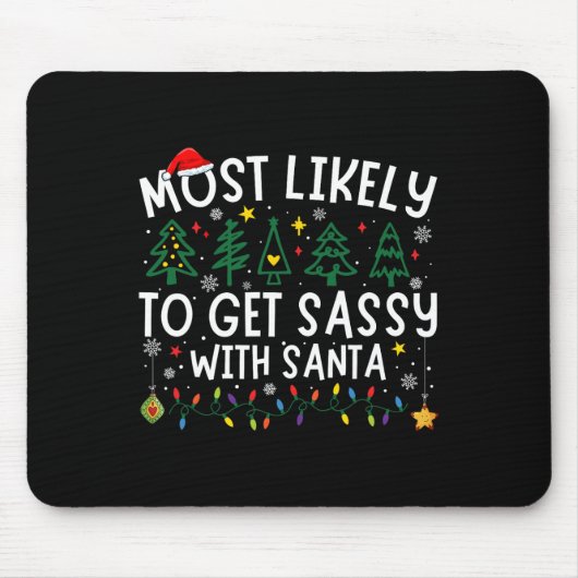 Am wahrscheinlichsten wird sie mit Santa Matching Mousepad (Vorne)
