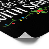 Am wahrscheinlichsten wird sie mit Santa Matching  Poster (Ecke)