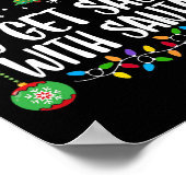 Am wahrscheinlichsten wird sie mit Santa Matching Poster (Ecke)
