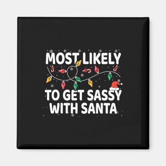 Am wahrscheinlichsten wird sie mit Weihnachten Mat Magnet (Vorne)