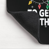 Am wahrscheinlichsten wird sie mit Weihnachten Mat Mousepad (Ecke)